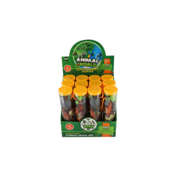 Dinosauři plast 5-8cm v tubě 12ks v boxu