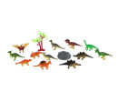 Dinosauři plast 5-8cm v tubě 12ks v boxu