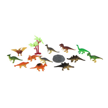 Dinosauři plast 5-8cm v tubě 12ks v boxu