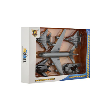 Sada letadel 5ks plast na volný chod v krabičce 23x15,5x4cm