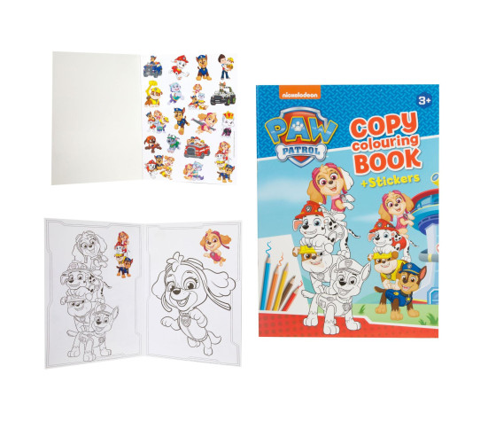 Pracovní sešit se samolepkami Tlapková patrola/Paw patrol 21x30cm