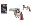 Revolver/Pistole na kapsle 8 ran kov 18cm na kartě