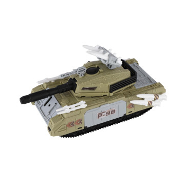 Tank s doplňky plast 13x25cm na volný chod v krabici 28x15x13cm
