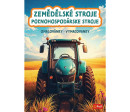Omalovánky Zemědělské stroje 20x27,5cm