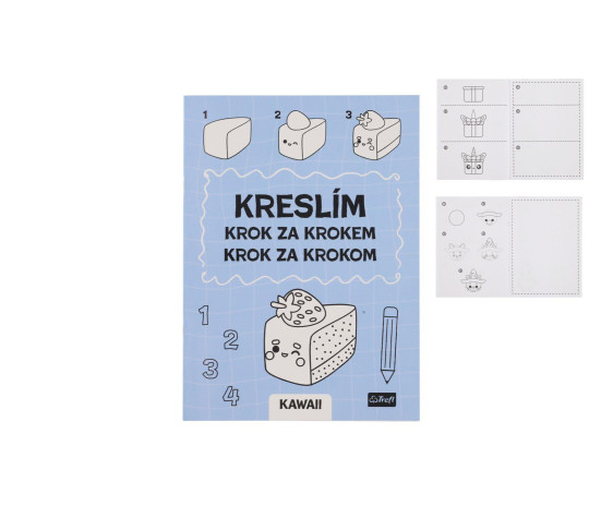 Pracovní sešit Kreslím krok za krokem 20x27,5cm