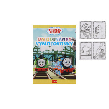 Omalovánky Mašinka Tomáš 20x27,5cm
