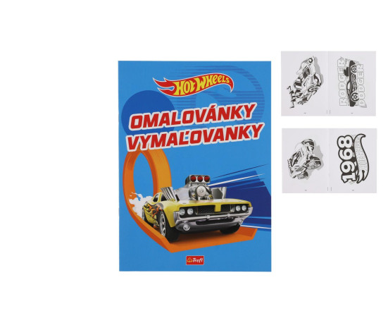 Omalovánky Hot Wheels 20x27,5cm