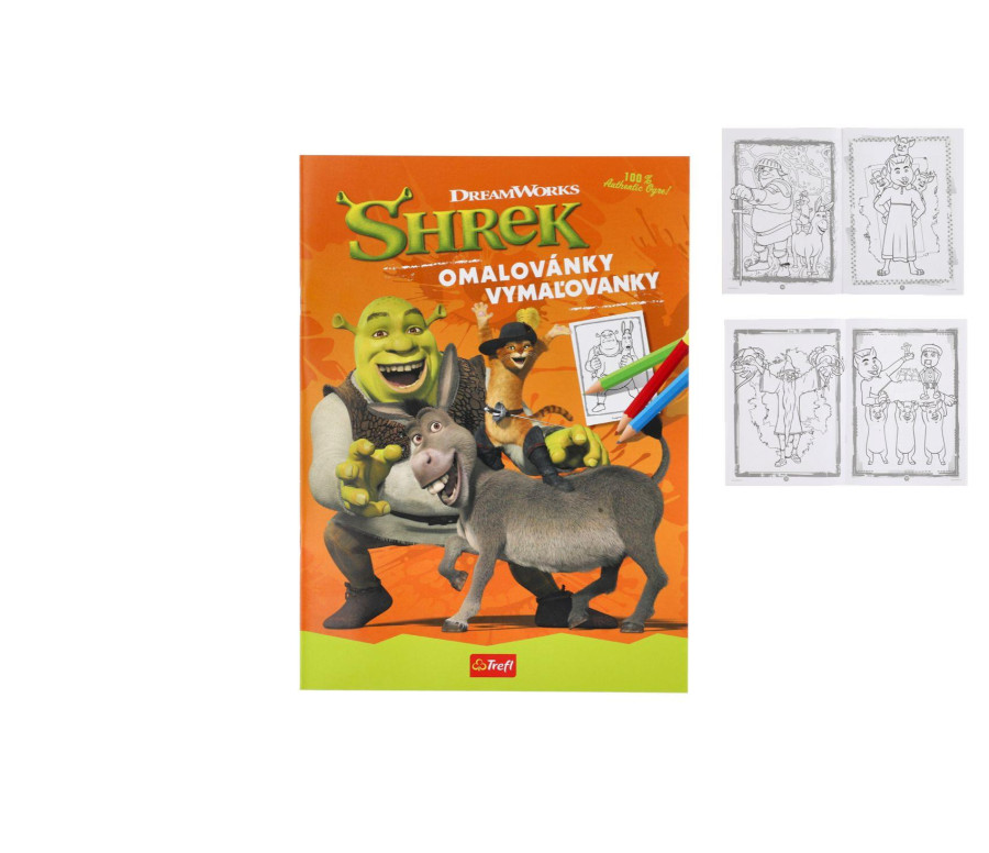 Omalovánky Shrek 20x27,5cm