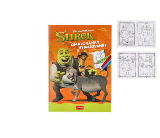 Omalovánky Shrek 20x27,5cm