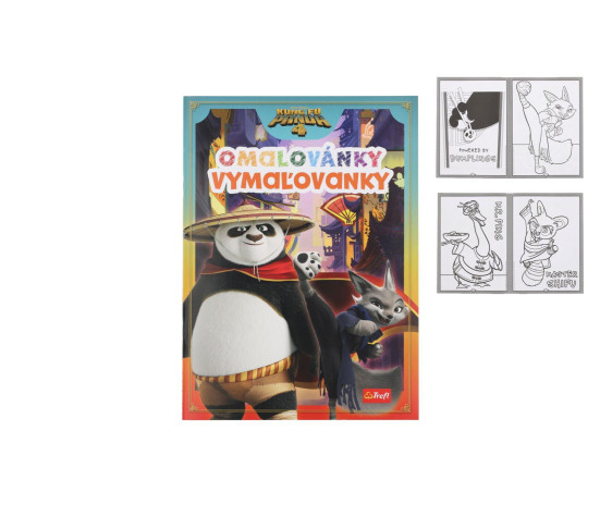 Omalovánky Kung Fu Panda 20x27,5cm