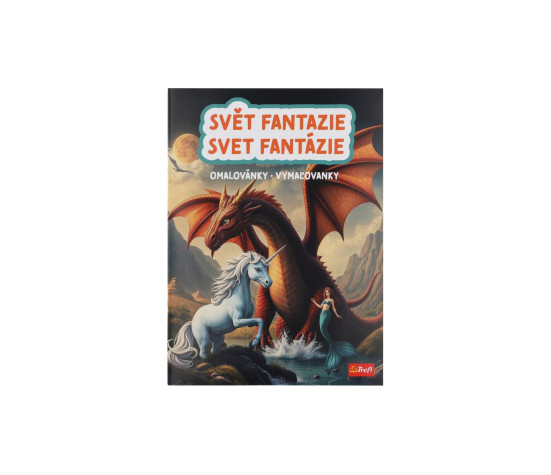 Omalovánky Svět fantazie 20x27,5cm