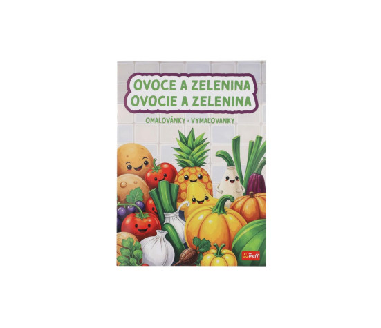 Omalovánky Ovoce a zelenina 20x27,5cm