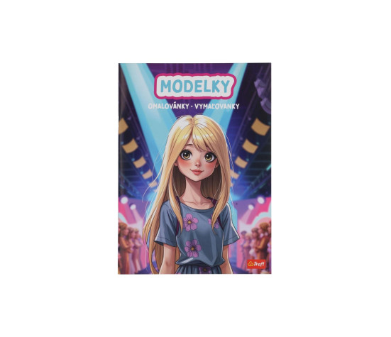 Omalovánky Modelky 20x27,5cm