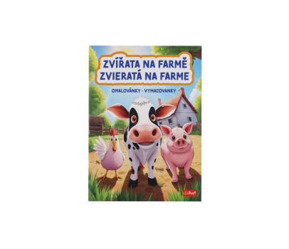 Omalovánky Zvířata na farmě 20x27,5cm