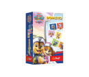 Domino papírové Tlapková patrola/Paw patrol 28 kartiček společenská hra v krabici 10x15x4cm