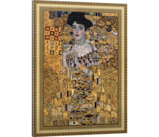 Puzzle deskové ArtFrame: Adele Bloch-Bauer I, Gustav Klimt 40x55,5cm 500 dílků ve fólii
