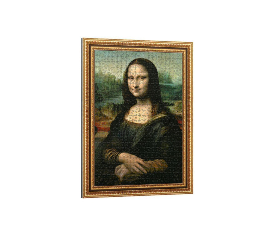 Puzzle deskové ArtFrame: Mona Lisa, Leonardo da Vinci 40x55,5cm 500 dílků ve fólii