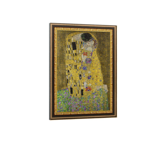 Puzzle deskové ArtFrame: The Kiss (Polibek) - Gustav Klimt 40x55,5cm 500 dílků ve fólii