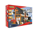 Auto servis 2 patra + 3 auta plast v krabici 59x39x15cm Wader