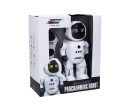 Robot na infra ovládání plast 26cm na baterie se světlem se zvukem v krabici 26x31x11cm