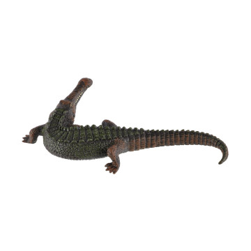 Krokodýl ghariál indický plast 17cm