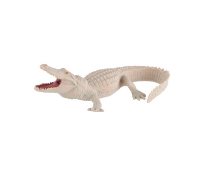 Aligátor severoamerický bílý zooted plast 15cm