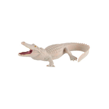 Aligátor severoamerický bílý zooted plast 15cm