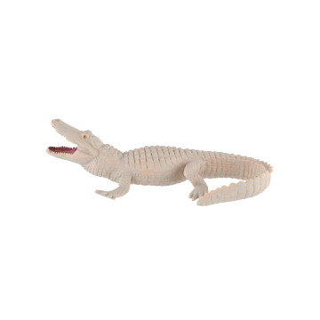 Aligátor severoamerický bílý zooted plast 15cm
