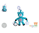 Medvídek babyted chrastítko plyš 30cm závěs na postýlku/kočárek na kartě v sáčku 0m+