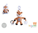 Srneček babyted chrastítko plyš 30cm závěs na postýlku/kočárek na kartě v sáčku 0m+