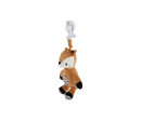 Srneček babyted natahovací hrací strojek plyš 30cm závěs na postýlku/kočárek na kartě v sáčku 0m+