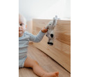 Slon babyted natahovací hrací strojek plyš 30cm závěs na postýlku/kočárek na kartě v sáčku 0m+