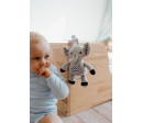 Slon babyted natahovací hrací strojek plyš 30cm závěs na postýlku/kočárek na kartě v sáčku 0m+