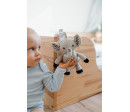 Slon babyted natahovací hrací strojek plyš 30cm závěs na postýlku/kočárek na kartě v sáčku 0m+