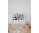 Slon babyted natahovací hrací strojek plyš 30cm závěs na postýlku/kočárek na kartě v sáčku 0m+