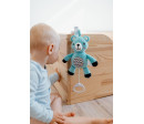 Medvídek babyted natahovací hrací strojek plyš 30cm závěs na postýlku/kočárek na kartě v sáčku 0m+