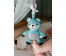 Medvídek babyted natahovací hrací strojek plyš 30cm závěs na postýlku/kočárek na kartě v sáčku 0m+
