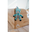 Medvídek babyted natahovací hrací strojek plyš 30cm závěs na postýlku/kočárek na kartě v sáčku 0m+