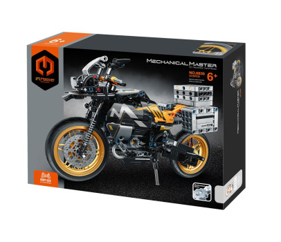 Stavebnice iM.MASTER motorka plast 572 dílků v krabici 31x23x7cm
