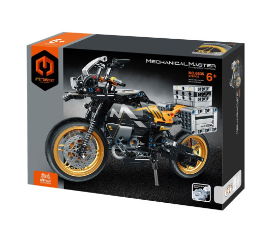 Stavebnice iM.MASTER motorka plast 572 dílků v krabici 31x23x7cm