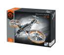 Stavebnice iM.MASTER vesmírná loď s mechanickým pohonem plast 850 dílků v krabici 35x27x7cm