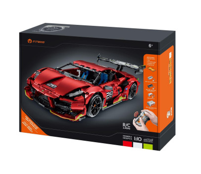 Stavebnice iM.MASTER terénní auto RC programovatelné plast 2,4GHz 1835 dílků dob. pack+bat. v krab.