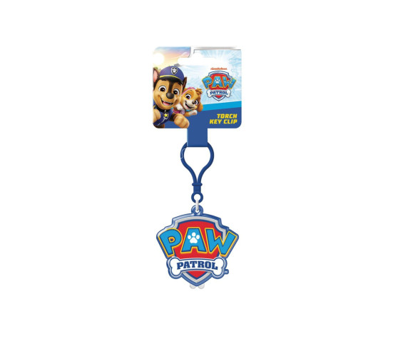 Přívěsek na klíče/Klíčenka Tlapková patrola/Paw patrol plast 10cm na baterie se světlem na kartě
