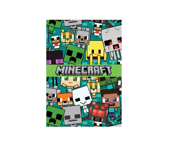 Poznámkový blok Minecraft A6 linkovaný 10,5x15cm