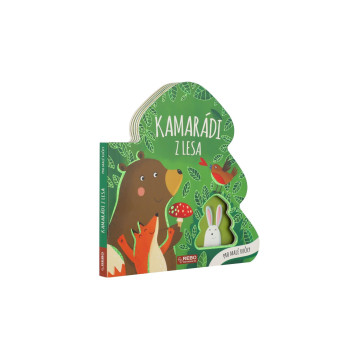 Knížka Kamarádi z lesa 20x20cm 12m+
