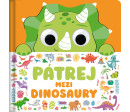 Knížka Pátrej mezi dinosaury 20x20x1,5cm