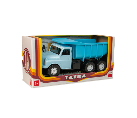 Auto Tatra 148 plast 30cm světle modrá v krabici 35x18x13cm 12m+