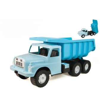 Auto Tatra 148 plast 73cm světlemodrá v krabici 12m+