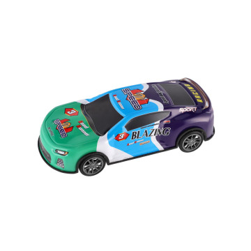 Auto závodní plast 17cm na setrvačník 2 barvy v sáčku