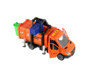 Auto popeláři plast 30cm na setrvačník na baterie se zvukem se světlem v krabici 33x18x13cm